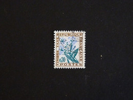 FRANCE YT TIMBRE TAXE 99 OBLITERE - FLEURS DES CHAMPS MYOSOTIS - 1960-.... Oblitérés