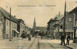 Strasbourg * Strassburg Ruprechtsau I. Els. * Hauptstrasse * La Rue Principale * Commerce Magasin - Strasbourg