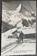 Zermatt/ Skilift Sunnegga-Blauherd - VS Valais