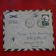 LETTRE PAR AVION GABON PORT GENTIL POUR BESANCON MONTRES COTEXOR - Gabun (1960-...)