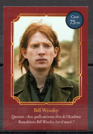 IM593 - Carte Harry Potter Auchan 2021 N°75/90 Bill Weasley - Harry Potter