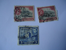 CYPRUS   USED    STAMPS  WITH POSTMARK - Altri & Non Classificati