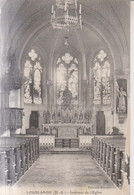 Loublande Interieur De L'eglise   1917 - Bressuire