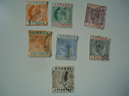 CYPRUS USED  STAMPS  7  KING - Autres & Non Classés