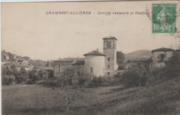 (69) CHAMBOST-ALLIERES (800 H)  Donjon Restauré Et Clocher - Otros & Sin Clasificación