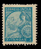 ! ! Portuguese India - 1933 Padroes 3 Tg - Af. 342 - MH - Portugiesisch-Indien