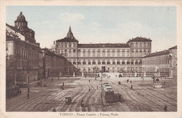 Torino - Piazza Castello - Palazzo Reale, Tram, S.A.F. - Palazzo Reale