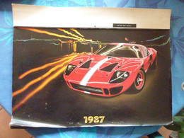 Calendrier 1987 - FORD - Grand Format : 1981-90