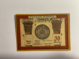 Allemagne Notgeld Frose 50 Pfennig - Collections