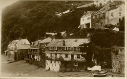 DEVON A-C - CLOVELLY - THE BEACH RP  Dv1243 - Clovelly