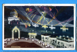 OV687, Grant's Tomb At Night, Feux D'artifice, 207, Circulée 1925 - Other & Unclassified