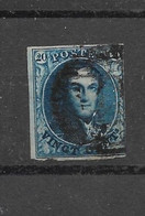 België N°4 - 1849-1850 Medallones (3/5)