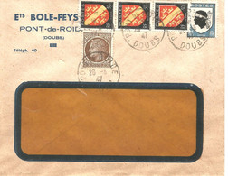 France Enveloppe Publicitaire Ets Bole-Feysot Pont De Roide (25 Doubs) - Other & Unclassified