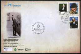 Türkiye 2018 Prof. Dr. Eduard Zuckmayer, German Composer, Music, Special Cover - Storia Postale