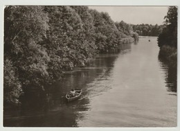 AK S/w Mirow Kr. Neustrelitz Müritz-Havel-Kanal, 1981, Postalisch Gelaufen Nach Neuss, 2 Scans - SELTENE KARTE - Neubrandenburg