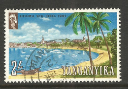 TANGANYIKA. 2/- BEACH USED - Tanganyika (...-1932)