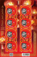 2022.02.01. Chinese Zodiac Signs - Tiger - MNH Sheet - Unused Stamps