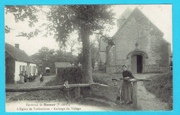 CPA Environs De  SAMER L'Eglise Verlincthun - Auberge Du Village - 62 Pas De Calais - Samer