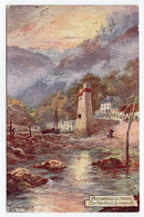 LYNMOUTH - The Harbour - G,H, Jenkins - Tuck OIlette 7777 - Lynmouth & Lynton