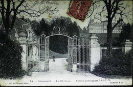 ► CPA   60 LIANCOURT -  Entrée Du Château - Liancourt