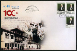 Türkiye 2019 Centenary Of The National Struggle, Amasya, Special Cover - Lettres & Documents
