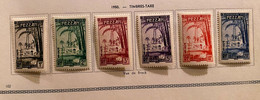 Fezzan - Timbre-taxe N° 6 à 11 - Neuf* - Unused Stamps