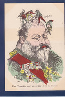 CPA Angleterre Satirique Caricature Edouard VII Non Circulé Par ORENS - Autres & Non Classés