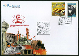 Türkiye 2019 National Stamp Exhibition, Ankara, Special Cover - Covers & Documents