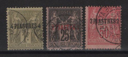 Levant - N°3 à 5 - Obliteres - Cote 25€ - Used Stamps