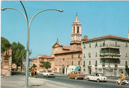 GROTTAMARE (ANCONA) - Panorama - Via Nazionale - Auto D'epoca E Vespa -1976 - Ancona