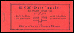 1938, Deutsches Reich, MH 45, (*) - Postzegelboekjes