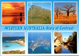(3 F 20)  Australia - WA - 6 Views (koala Stamp) - Altri & Non Classificati
