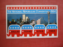 1984 National Republican Convention.    Texas > Dallas.       Ref 5456 - Dallas