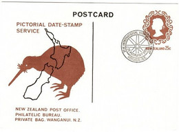 New Zealand  1980 21st International Vintage Car Rally,Pictorial Postmark Card - Lettres & Documents