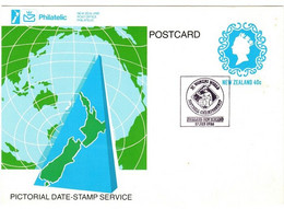 New Zealand  1986 VI Women World Softball Championship, Pictorial Postmark Card - Briefe U. Dokumente