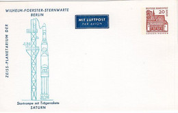 50691 - Berlin - 1965 - 20Pfg. Kl. Bauten PLpGAKte. "Traegerrakete Saturn", Ungebr. - Europe