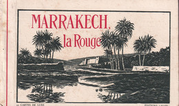 MAROC(MARRAKECH) CARNET DE 20 CARTES - Marrakech