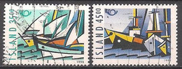 Island  (1998)  Mi.Nr.  864 + 885  Gest. / Used  (4af35) - Oblitérés