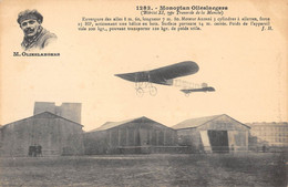 CPA AVIATION MONOPLAN OLIESLAEGERS BLERIOT XI TRAVERSEE DE LA MANCHE - ....-1914: Vorläufer