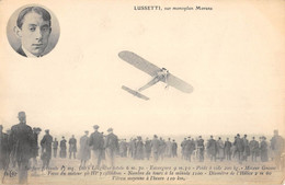 CPA AVIATION LUSSETTI SUR MONOPLAN MORANE - ....-1914: Précurseurs