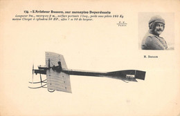 CPA AVIATION L'AVIATEUR BUSON SUR MONOPLAN DEPERDUSSIN - ....-1914: Precursori