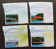 Taiwan Bridges (IV) 2010 Building Architecture Bridge (stamp Margin) MNH - Unused Stamps