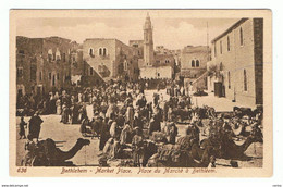 PALESTINE - BETHLEHEM:  MARKET  PLACE  -  PLACE  DU  MARCHE'  A  BETHLEEM  -  FP - Halles