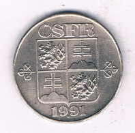 5 KORUN  1991  TSJECHOSLOWAKIJE /11326/ - Czechoslovakia