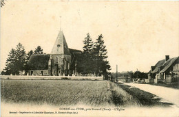 Condé Sur Iton * Près Breteuil * Rue Et église Du Village - Sonstige & Ohne Zuordnung