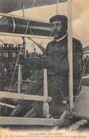 CPA AVIATION LES GRANDS AVIATEURS LE LIEUTENANT MAILLOLS AU POSTE DE DIRECTION D'UN BIPLAN WRIGHT - ....-1914: Precursori