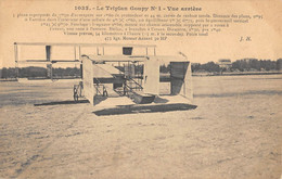 CPA AVIATION LE TRIPLAN GOUPY N°1 VUE ARRIERE - ....-1914: Voorlopers