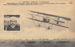 CPA AVIATION GRANDE SEMAINE D'AVIATION BIPLAN SOMMER PAR VERSTRATEN - ....-1914: Precursores