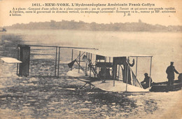 CPA AVIATION NEW YORK L'HYDROAEROPLANE AMERICAIN FRANK COFFYN - ....-1914: Precursori