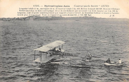 CPA AVIATION HYDROAEROPLANE ASTRA CONSTRUIT PAR LA SOCIETE ASTRA - ....-1914: Précurseurs